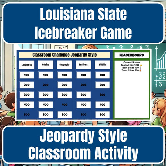 State of Louisiana Jeopardy Game I0025