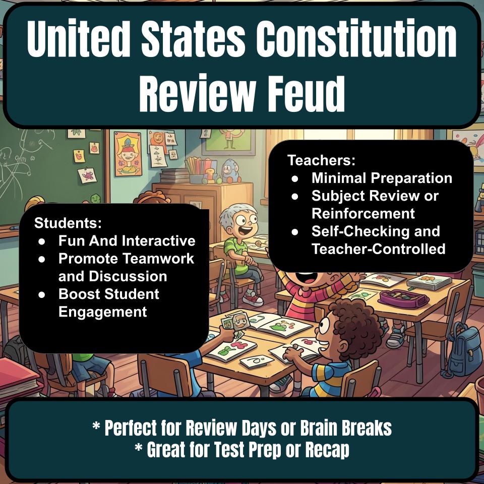 United States Constitution Review Feud CF0025