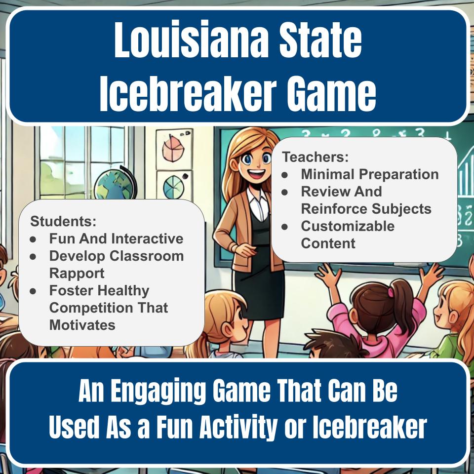State of Louisiana Jeopardy Game I0025