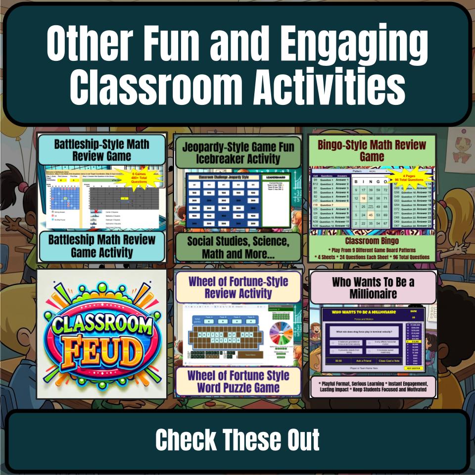 Idaho Social Studies Family Feud Review Game CF0025