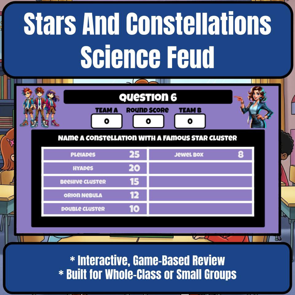 Stars And Constellations Science Feud Review CF0026
