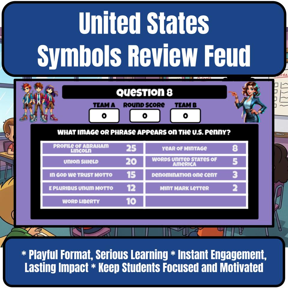 United States Symbols Review Feud CF0026