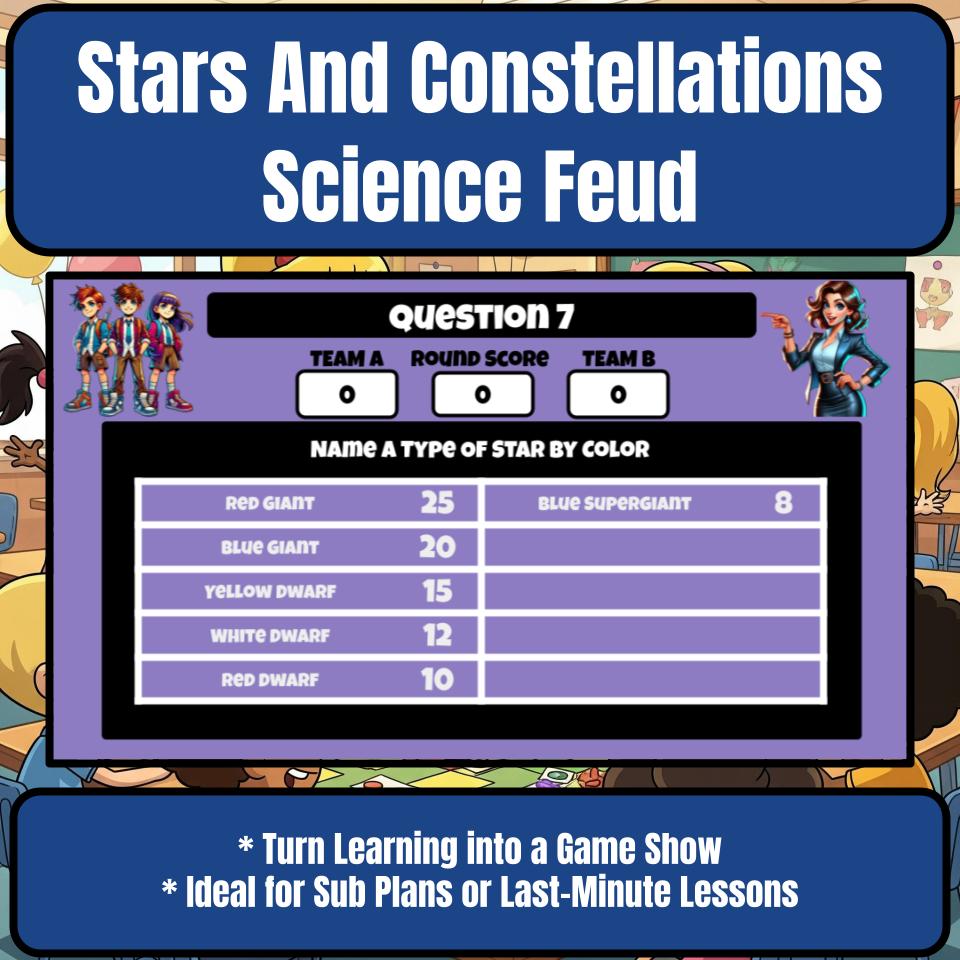 Stars And Constellations Science Feud Review CF0026