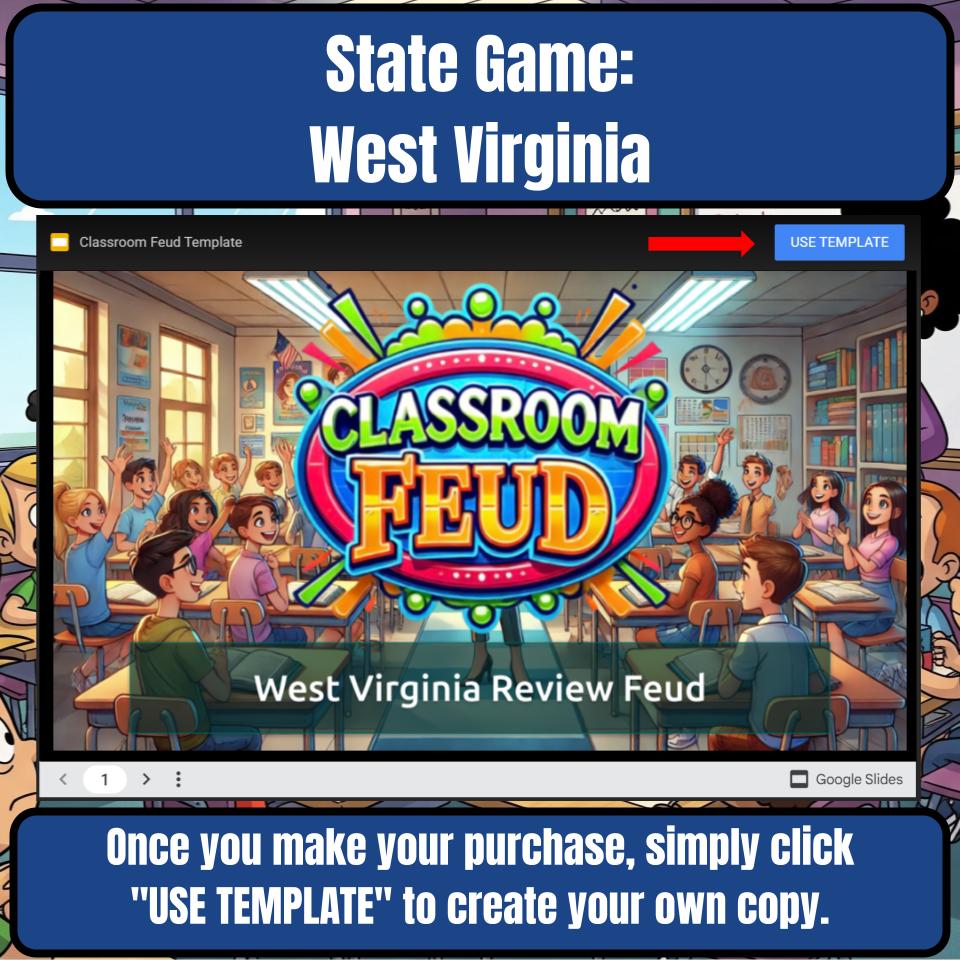 West Virginia Social Studies Family Feud Review Game CF0026