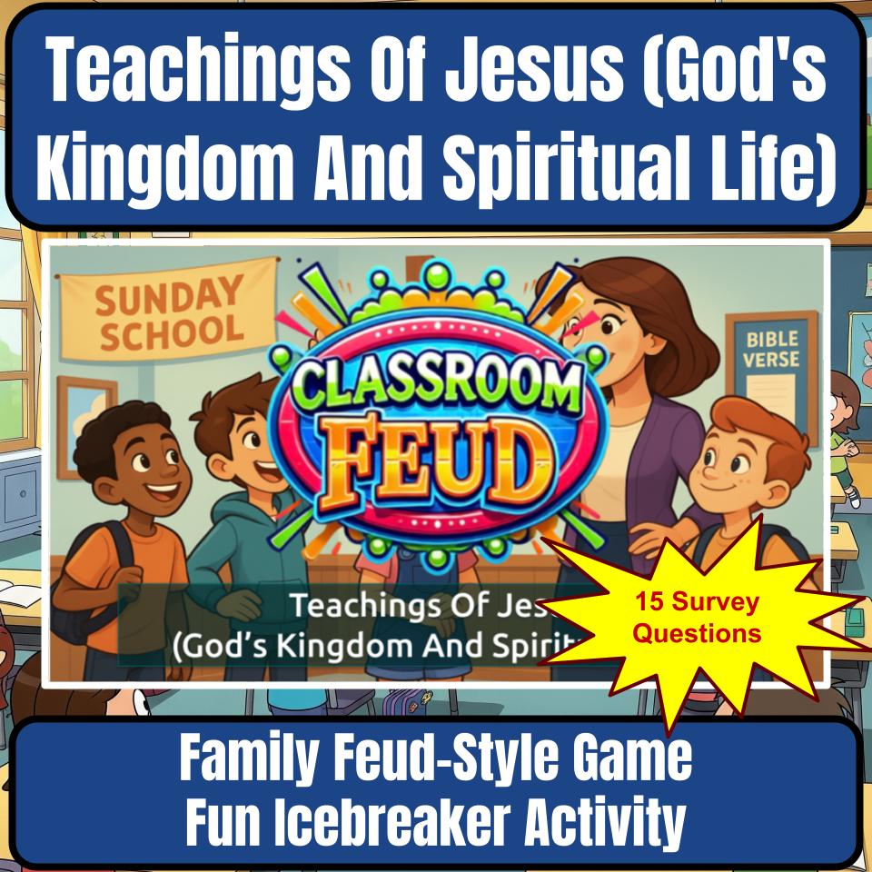 Teachings Of Jesus (God’s Kingdom And Spiritual Life) Feud Review BF0026