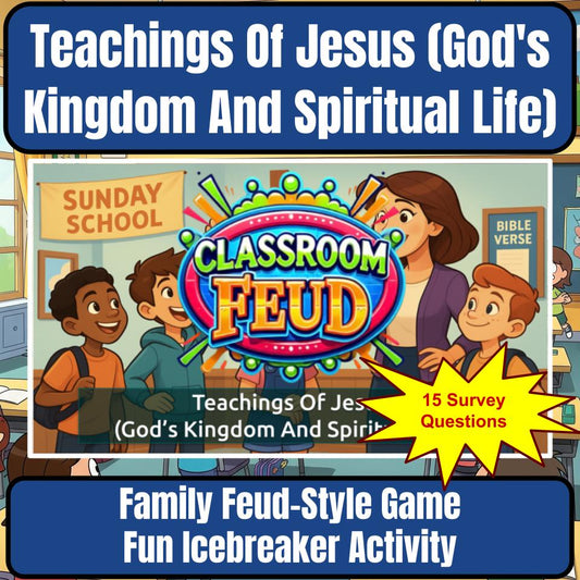 Teachings Of Jesus (God’s Kingdom And Spiritual Life) Feud Review BF0026