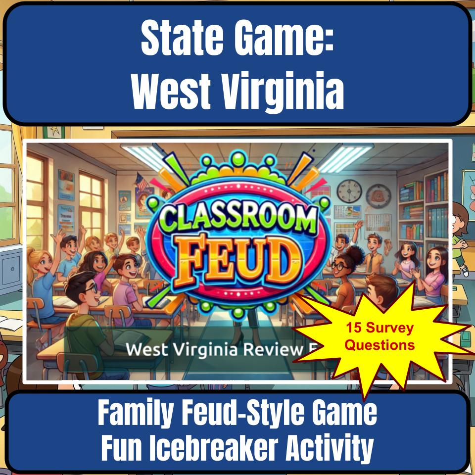 West Virginia Social Studies Family Feud Review Game CF0026