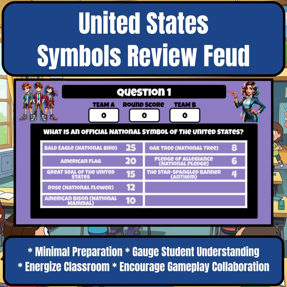 United States Symbols Review Feud CF0026