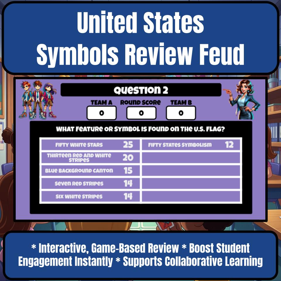 United States Symbols Review Feud CF0026