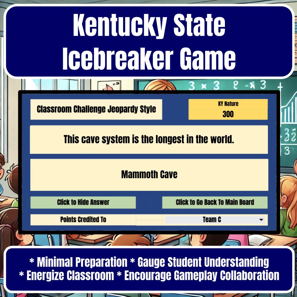 State of Kentucky Jeopardy Game I0026