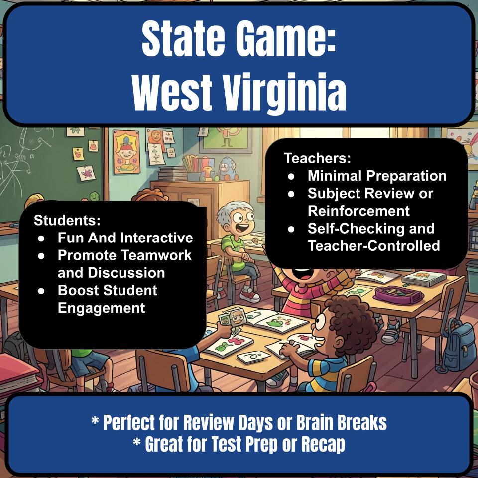 West Virginia Social Studies Family Feud Review Game CF0026