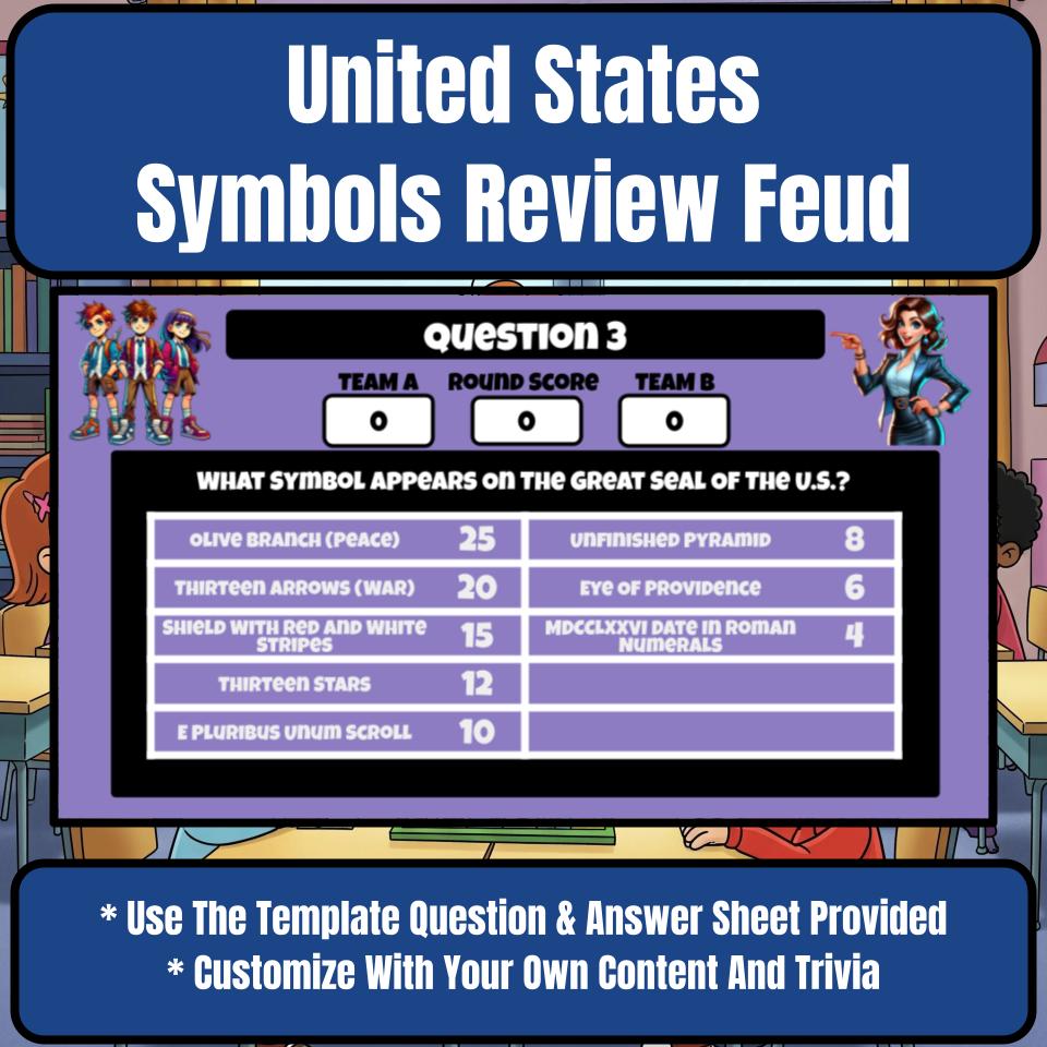 United States Symbols Review Feud CF0026