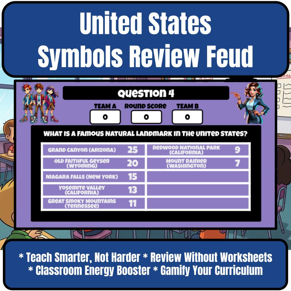 United States Symbols Review Feud CF0026