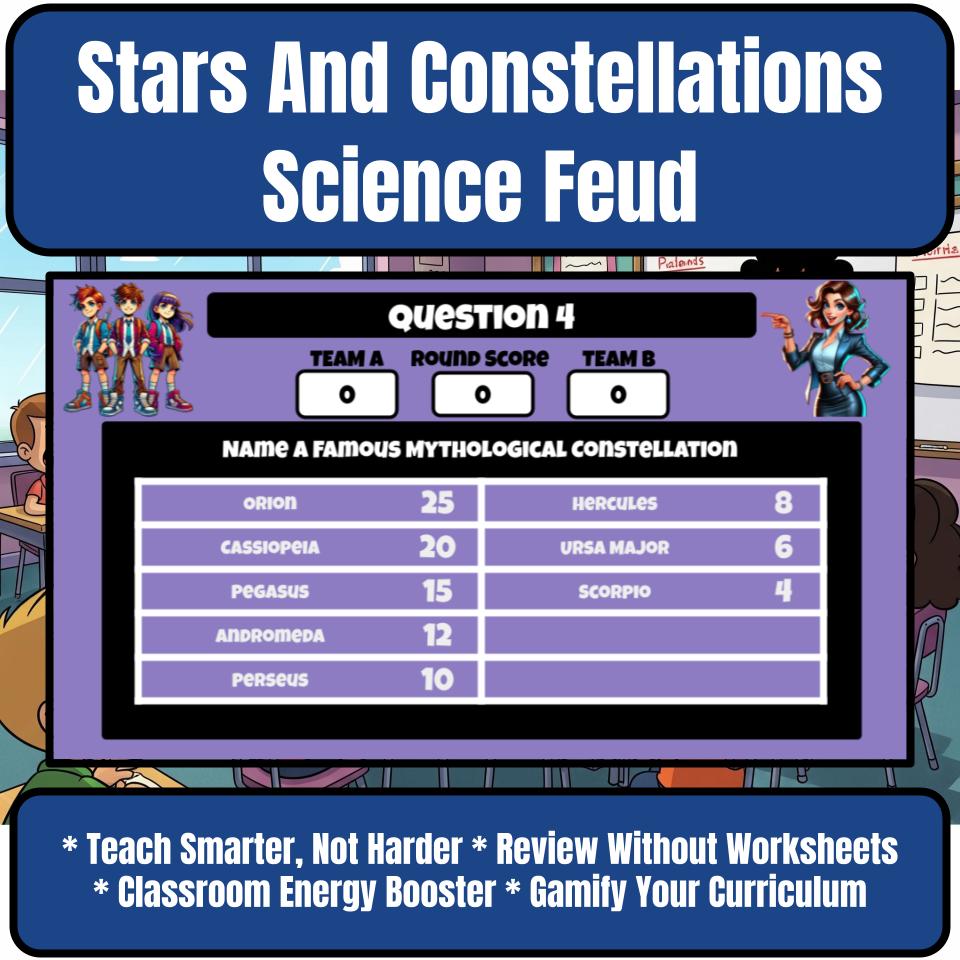 Stars And Constellations Science Feud Review CF0026
