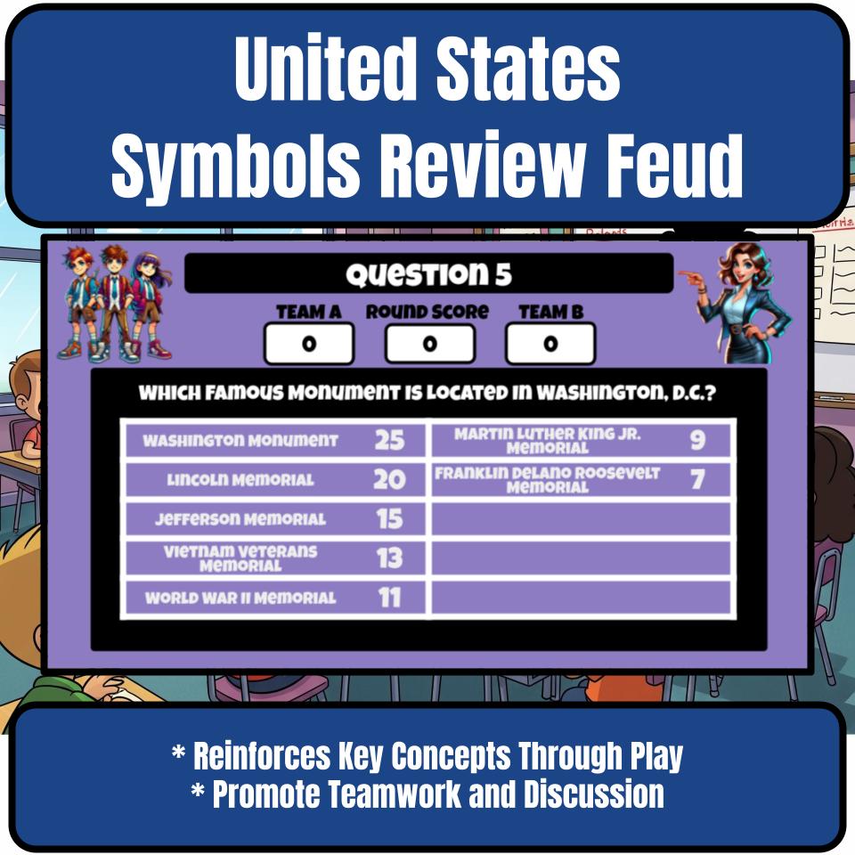 United States Symbols Review Feud CF0026