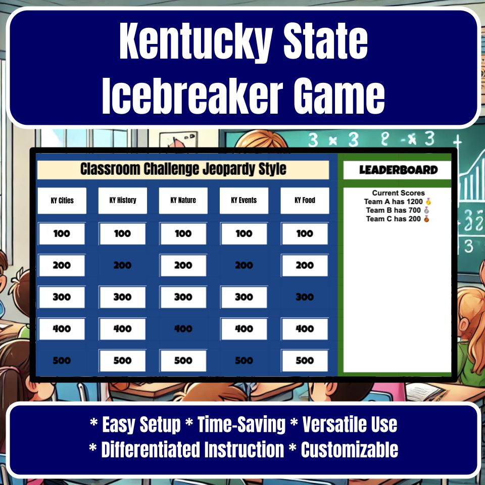 State of Kentucky Jeopardy Game I0026