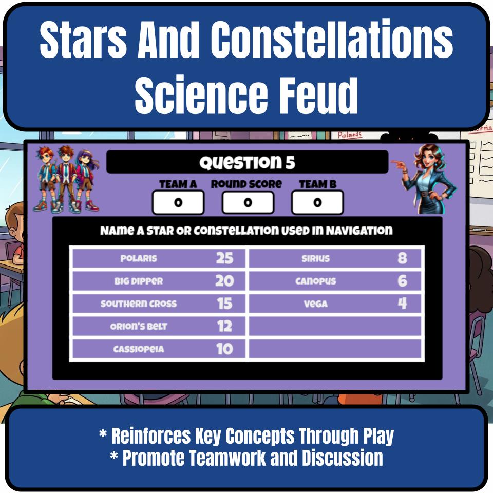 Stars And Constellations Science Feud Review CF0026