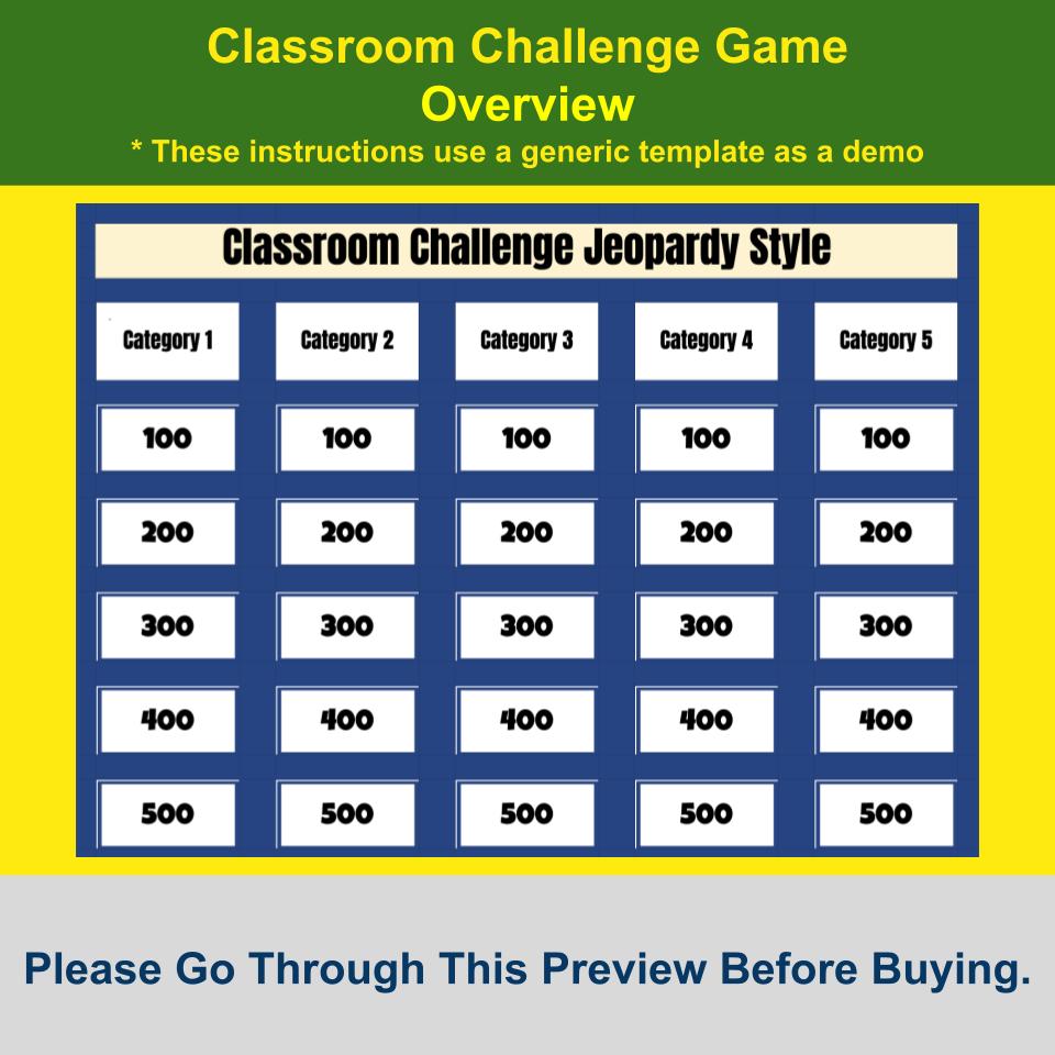 State of Oregon Jeopardy Game I0027