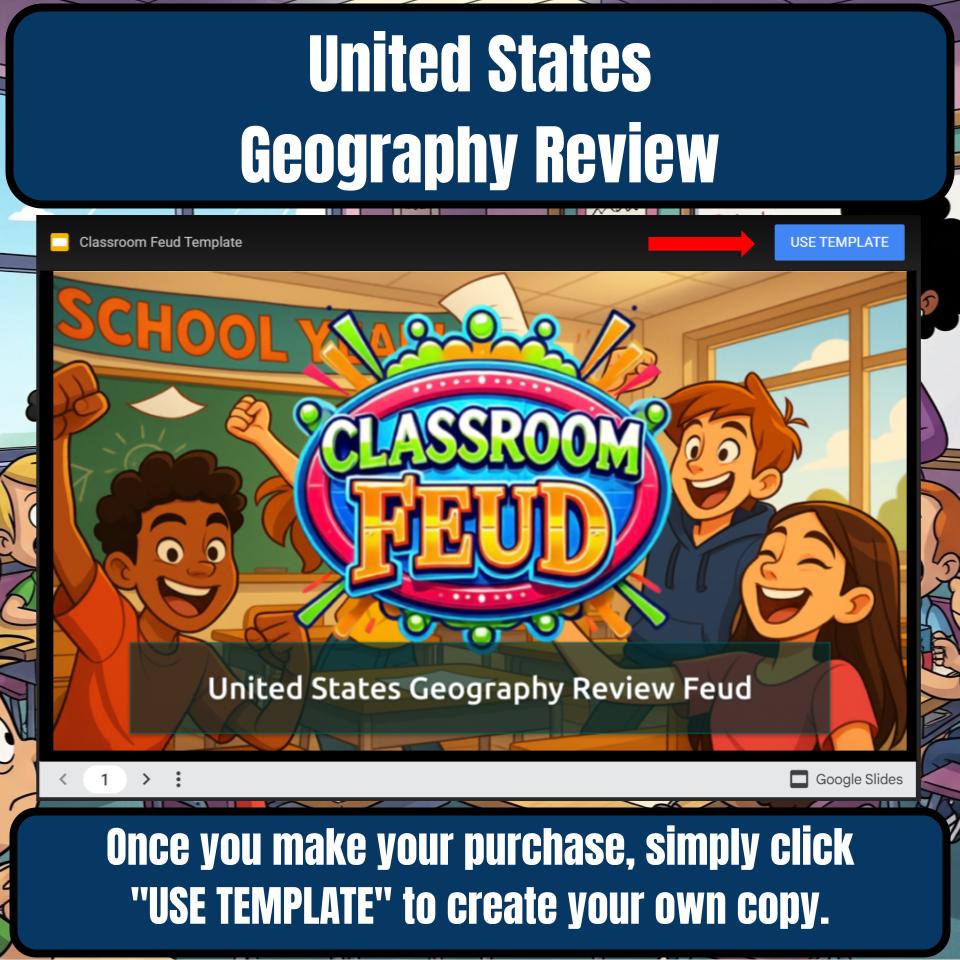 United States Geography Review Feud CF0027