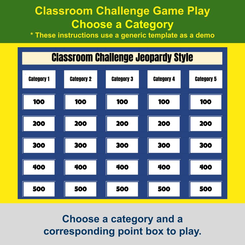 State of Oregon Jeopardy Game I0027