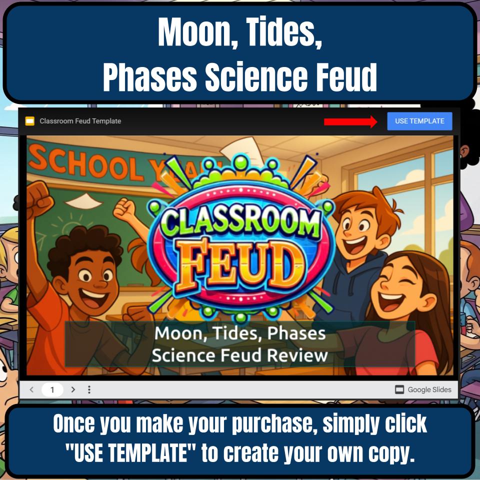 Moon, Tides, Phases Science Feud Review CF0027