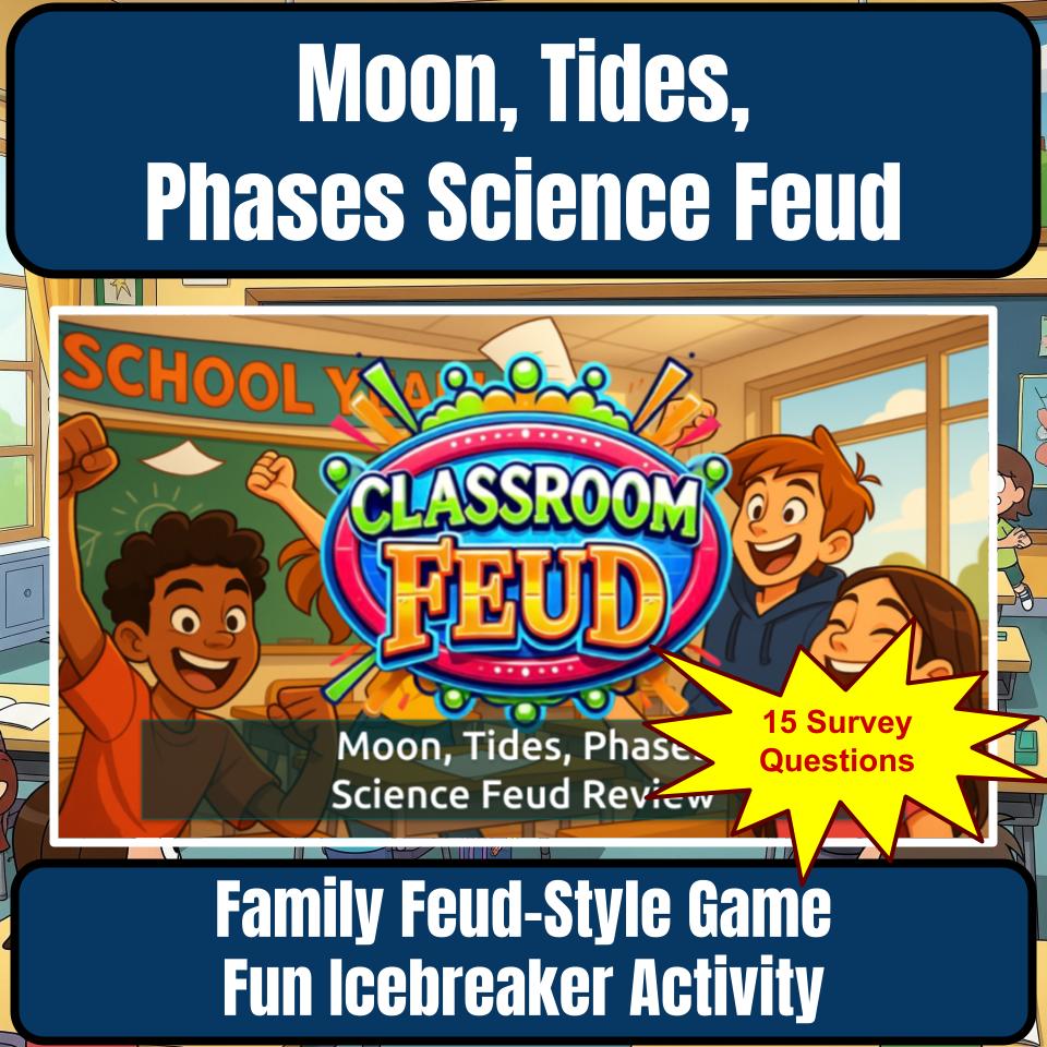 Moon, Tides, Phases Science Feud Review CF0027
