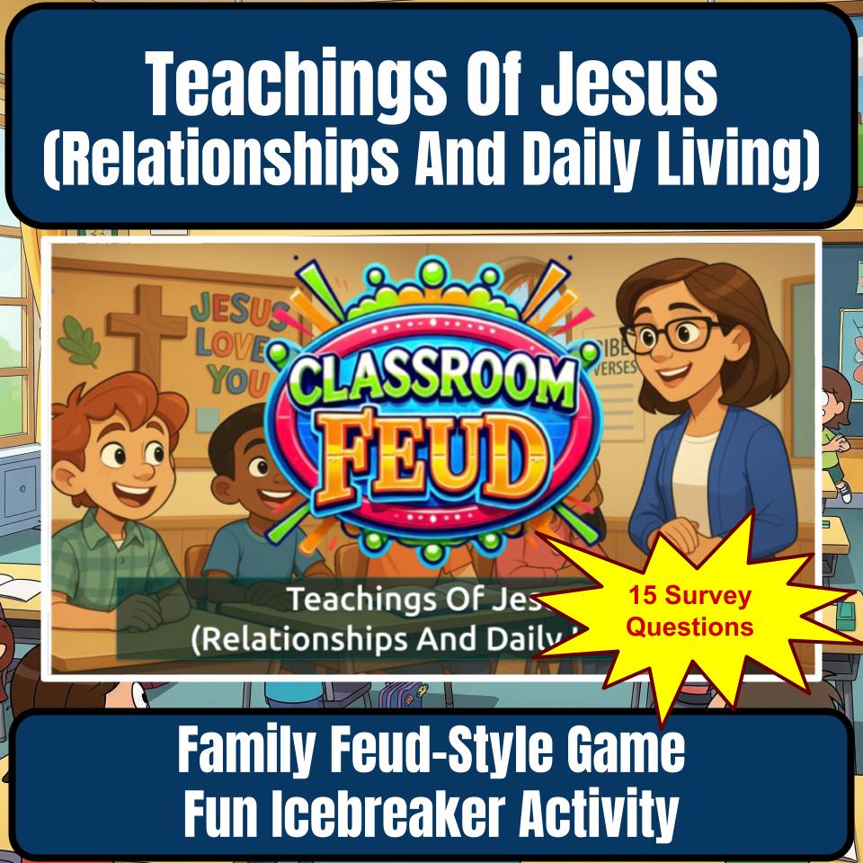 Teachings Of Jesus (Relationships And Daily Living) Feud Review BF0027