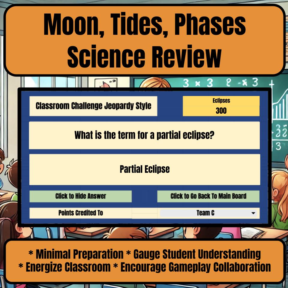 Moon, Tides, Phases Jeopardy Science Review I0027
