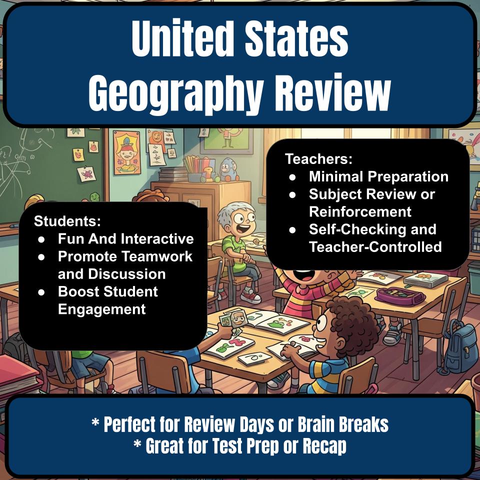 United States Geography Review Feud CF0027