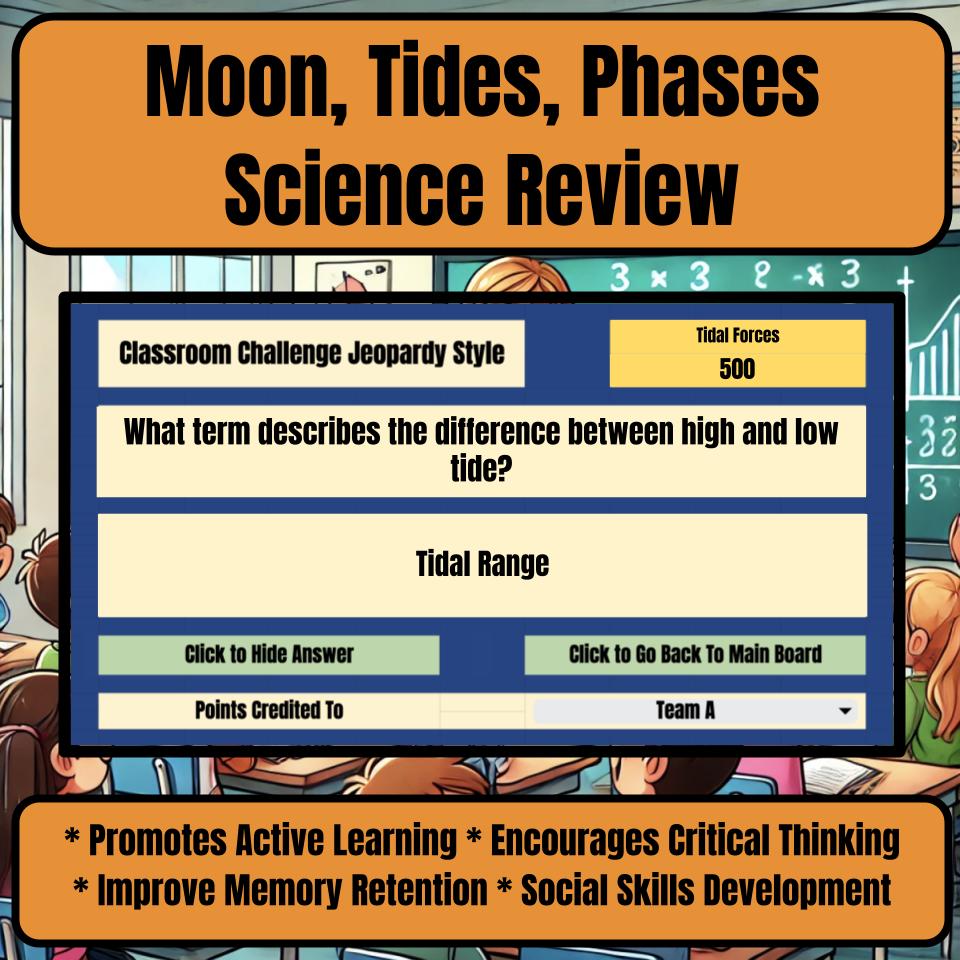 Moon, Tides, Phases Jeopardy Science Review I0027