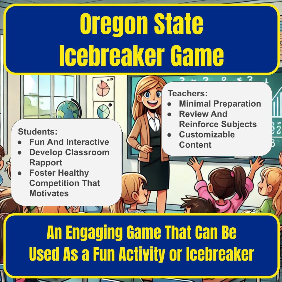 State of Oregon Jeopardy Game I0027