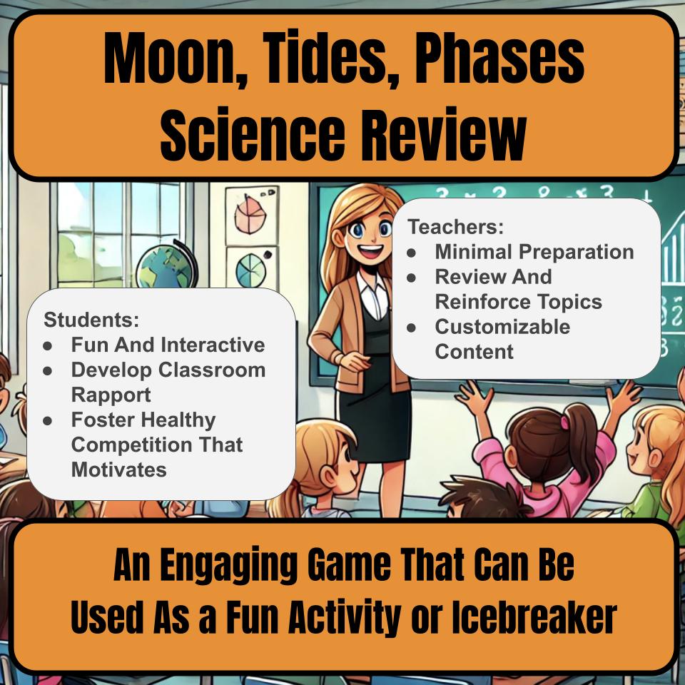 Moon, Tides, Phases Jeopardy Science Review I0027