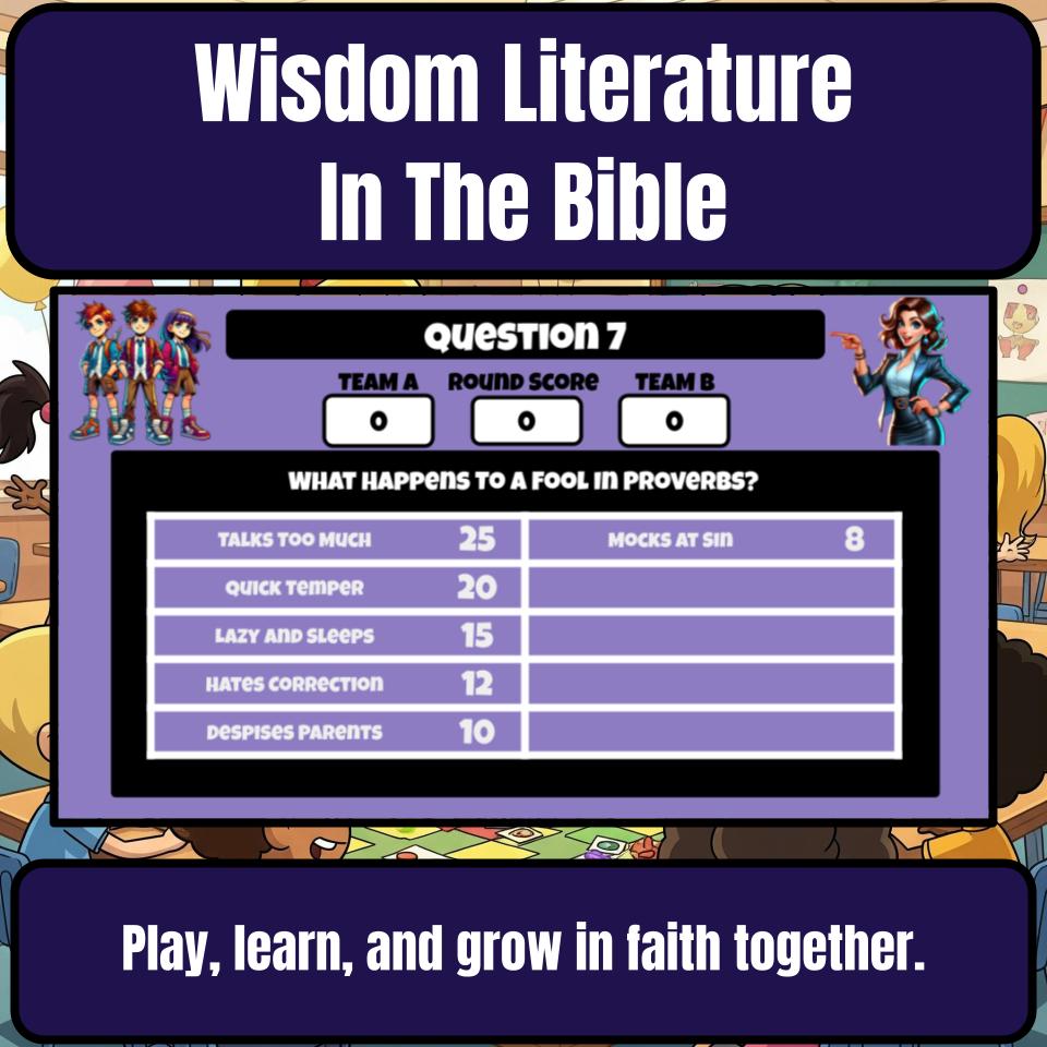 Wisdom Literature Feud Review BF0028