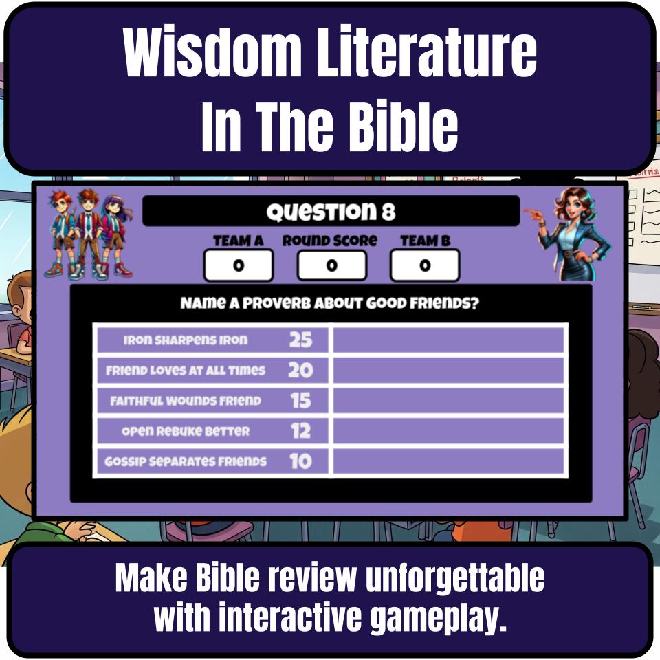 Wisdom Literature Feud Review BF0028