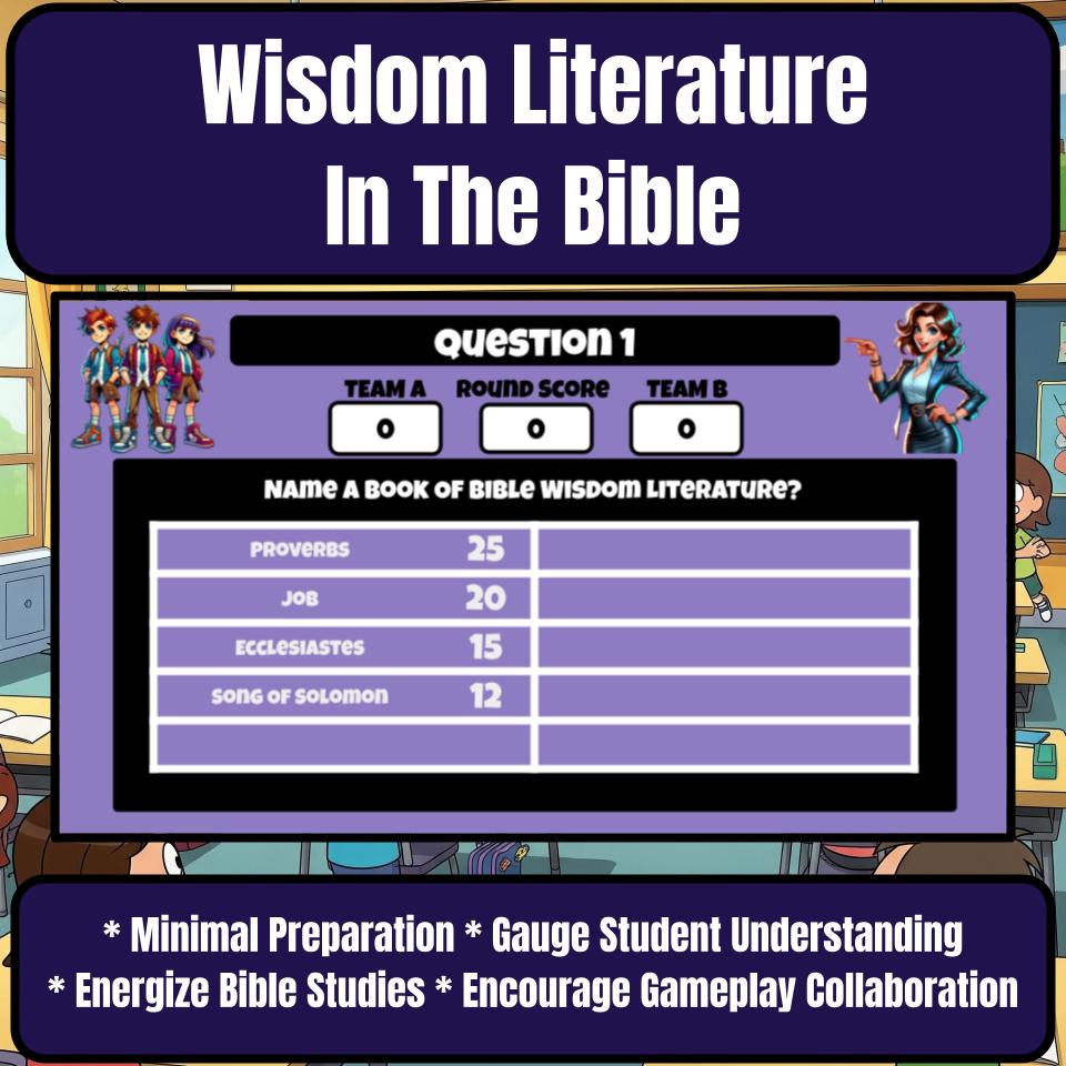 Wisdom Literature Feud Review BF0028