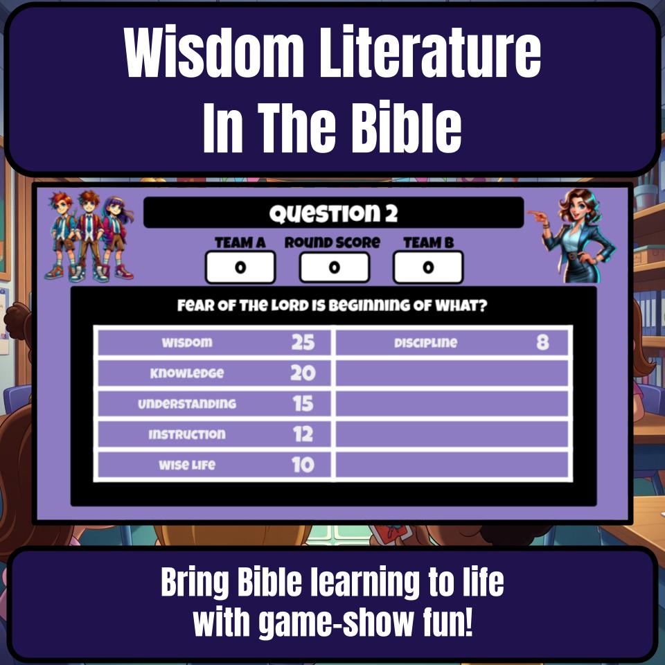 Wisdom Literature Feud Review BF0028