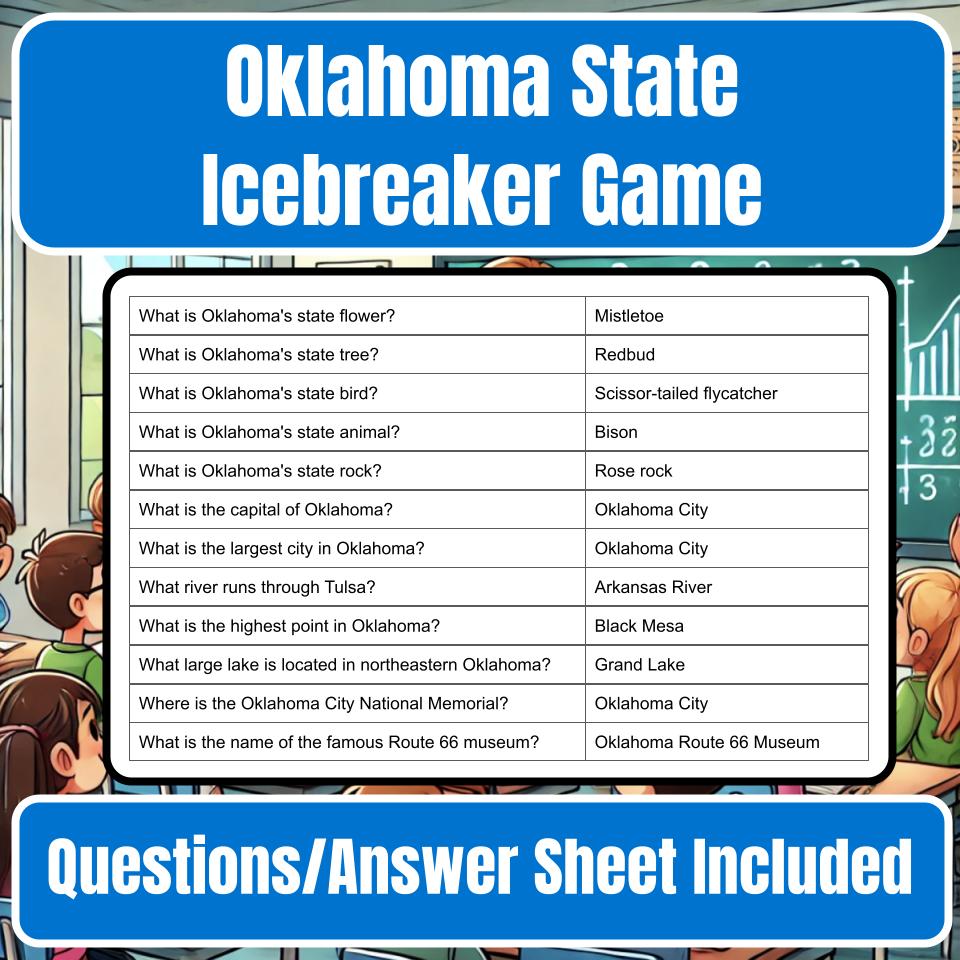 State of Oklahoma Jeopardy Game I0028