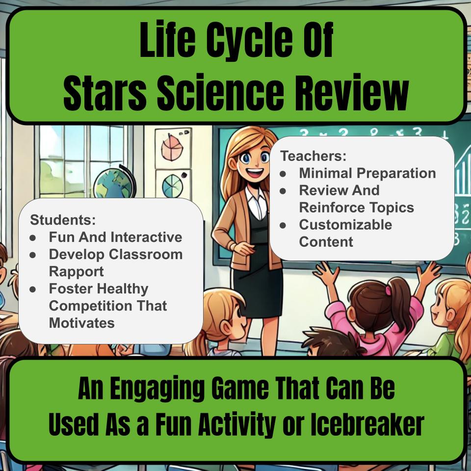 Life Cycle Of Stars Jeopardy Science Review I0028