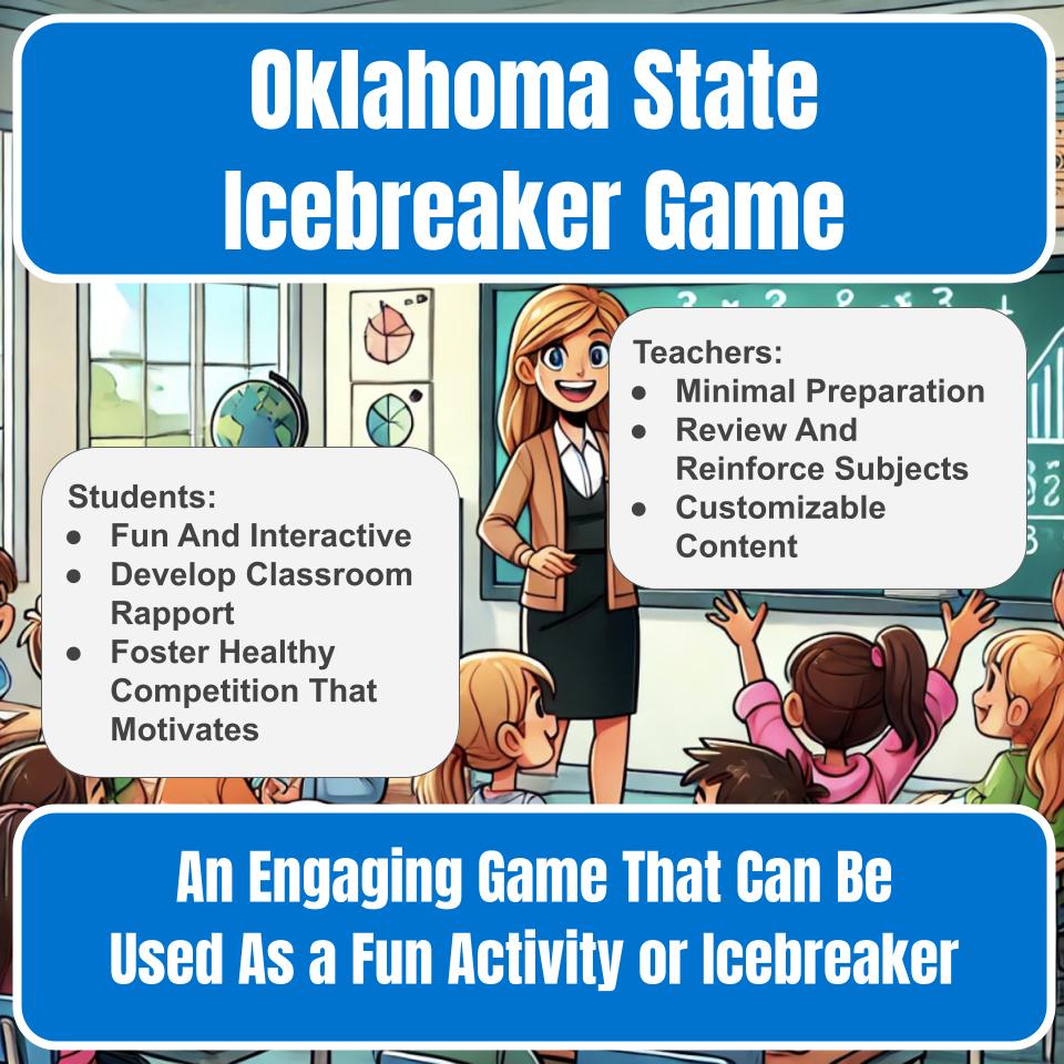 State of Oklahoma Jeopardy Game I0028