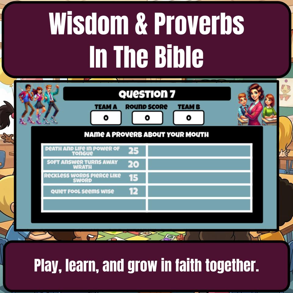 Wisdom And Proverbs Feud Review BF0029