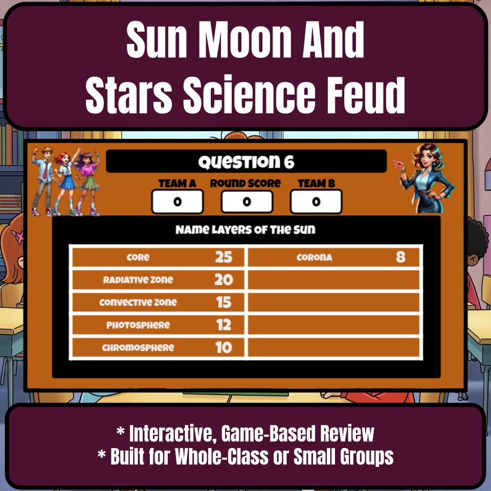 Sun Moon And Stars Science Feud Review CF0029