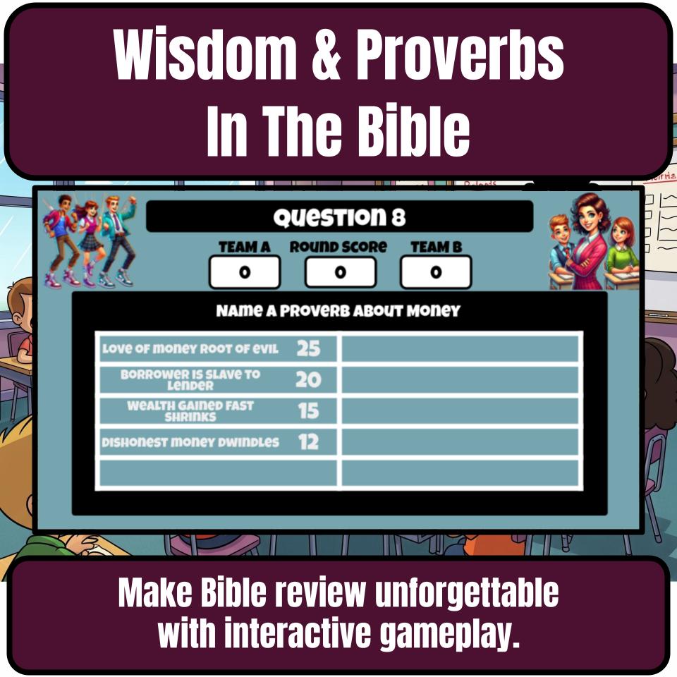 Wisdom And Proverbs Feud Review BF0029