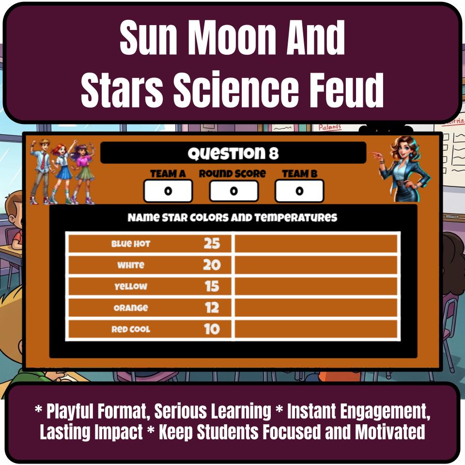Sun Moon And Stars Science Feud Review CF0029