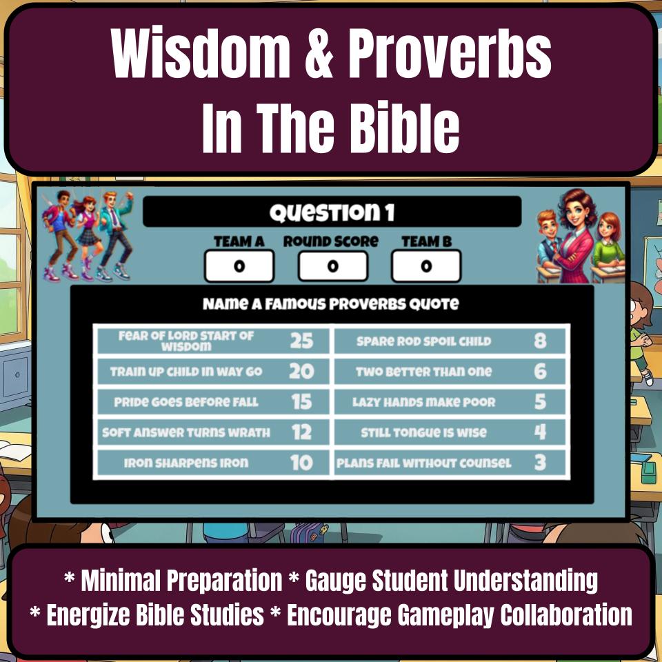 Wisdom And Proverbs Feud Review BF0029