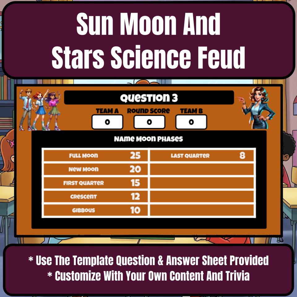 Sun Moon And Stars Science Feud Review CF0029
