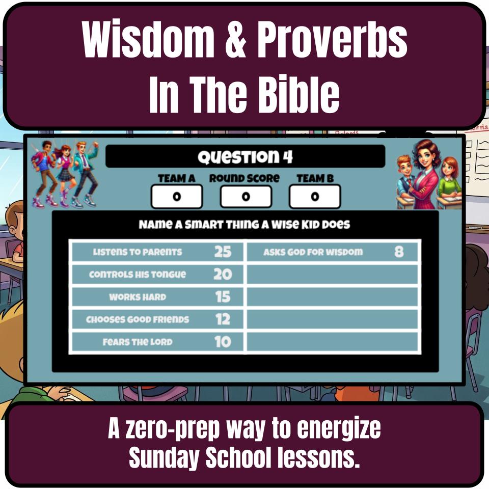 Wisdom And Proverbs Feud Review BF0029