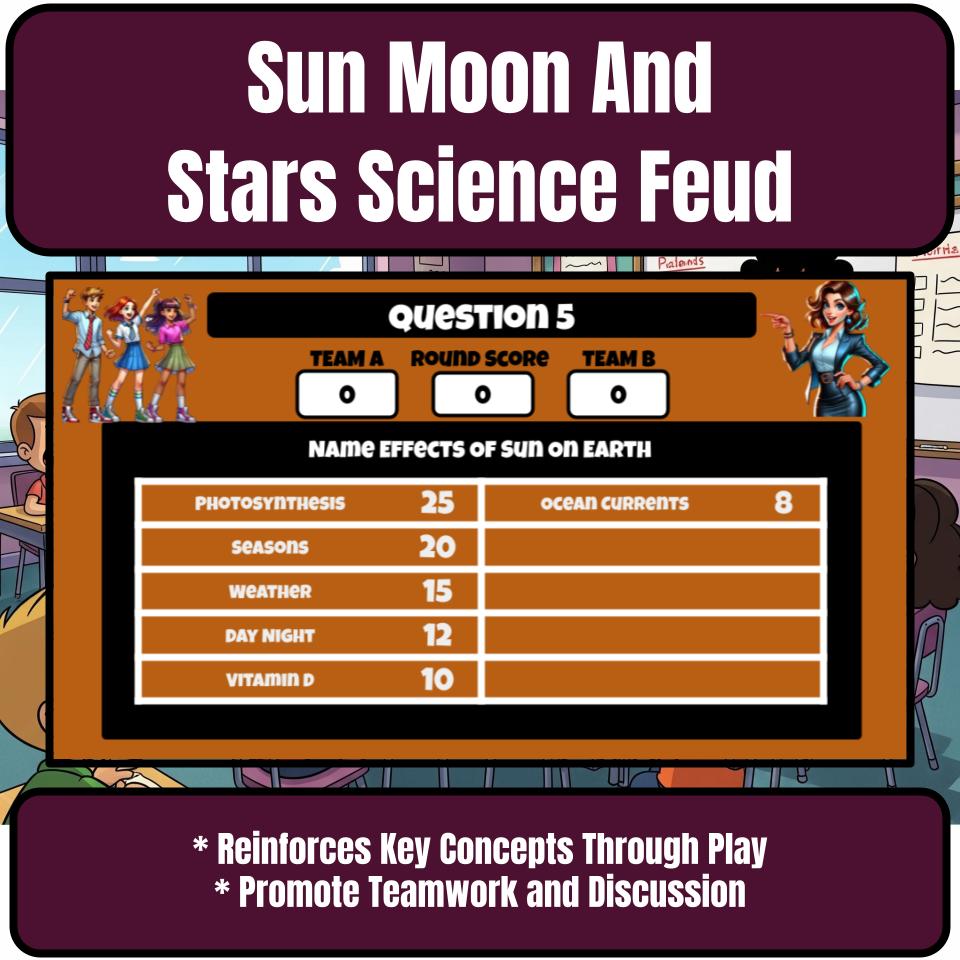Sun Moon And Stars Science Feud Review CF0029