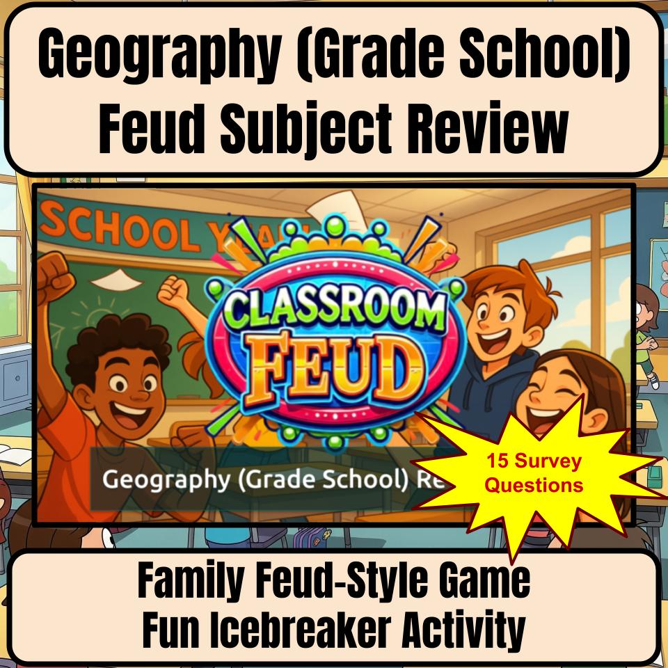 Geography (Grade School) Review Feud CF0003