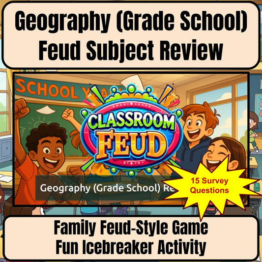 Geography (Grade School) Review Feud CF0003