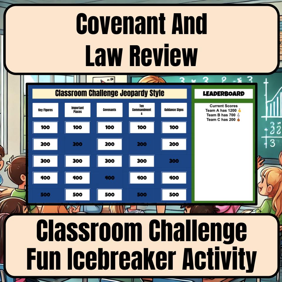 Covenant And Law Jeopardy Bible B0003